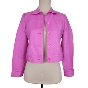 Hot Pink 4P Blazer Jacket